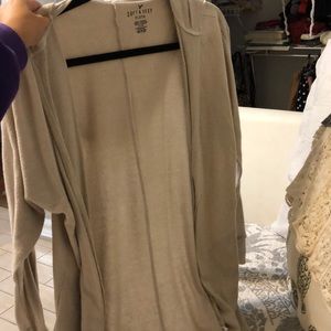 A&E Soft Tan Cardigan